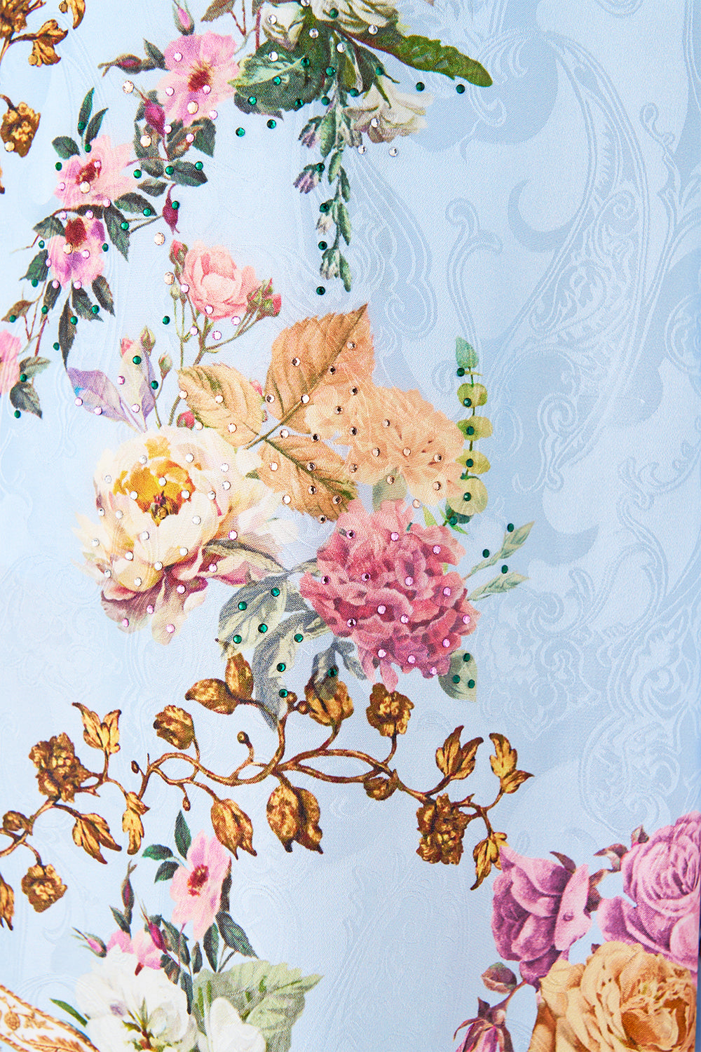 MINIMAL WIDE LEG PANT TILED IN TIME