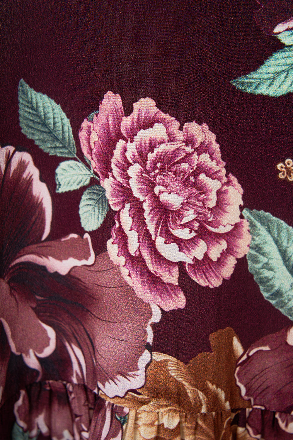 A-LINE GATHERED PANEL DRESS IF THESE TILES COULD TALK