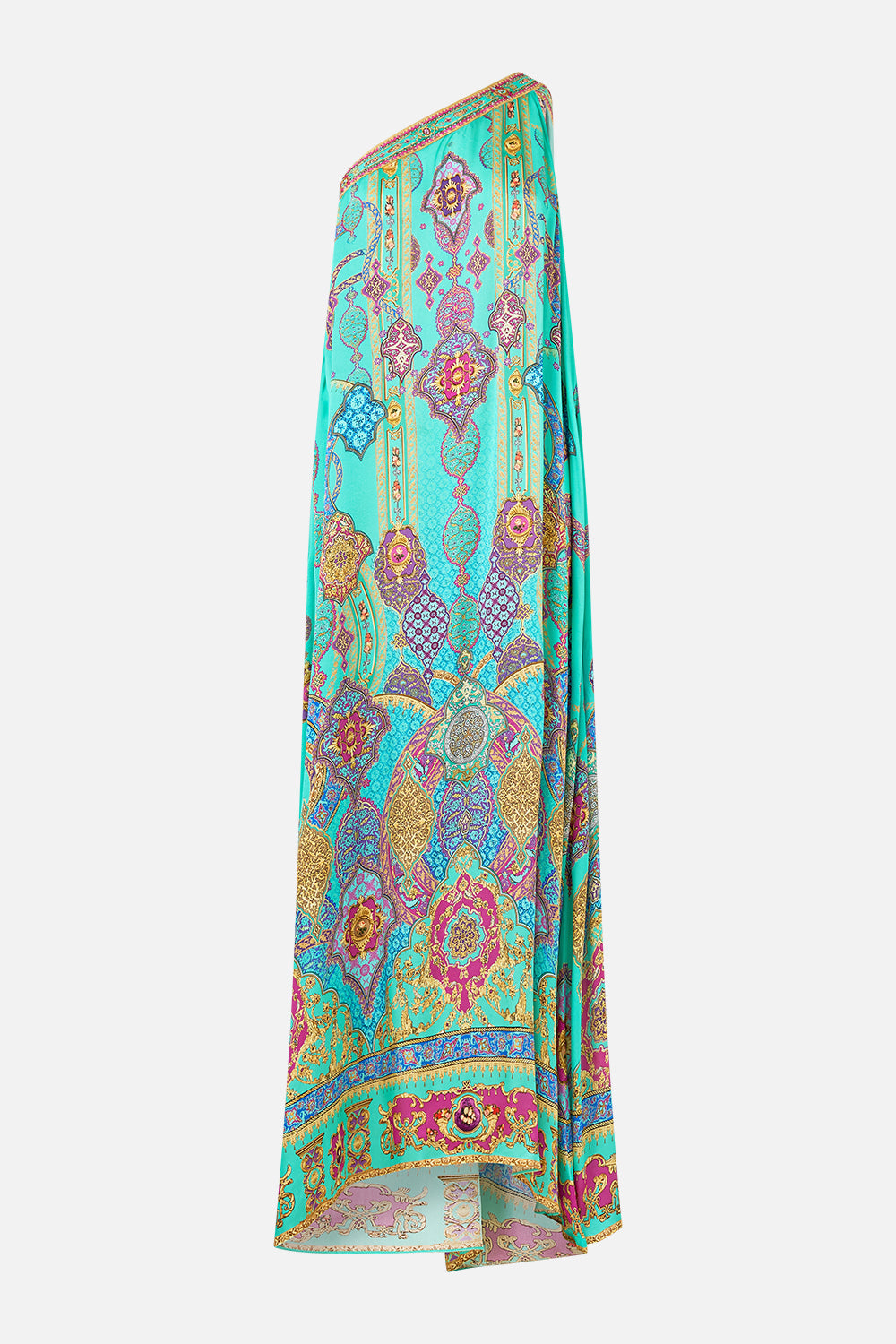 ONE SHOULDER KAFTAN WITH NECKBAND THE CONCUBINES CORRIDOR