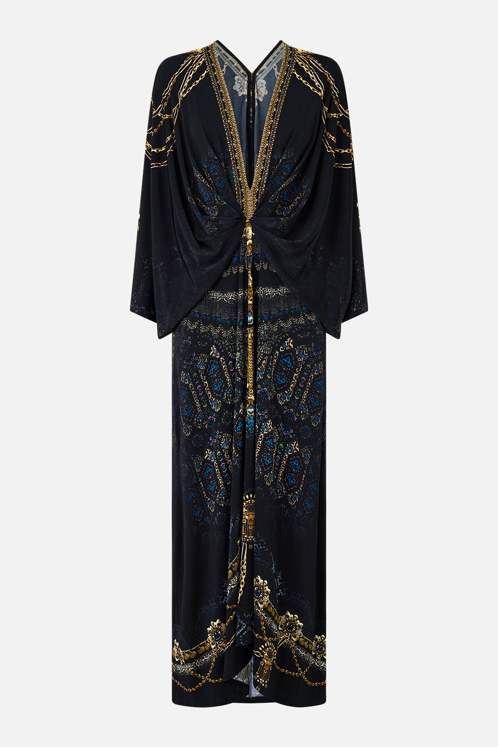 TUCK FRONT JERSEY DRESS SONG OF THE SOLSTICE