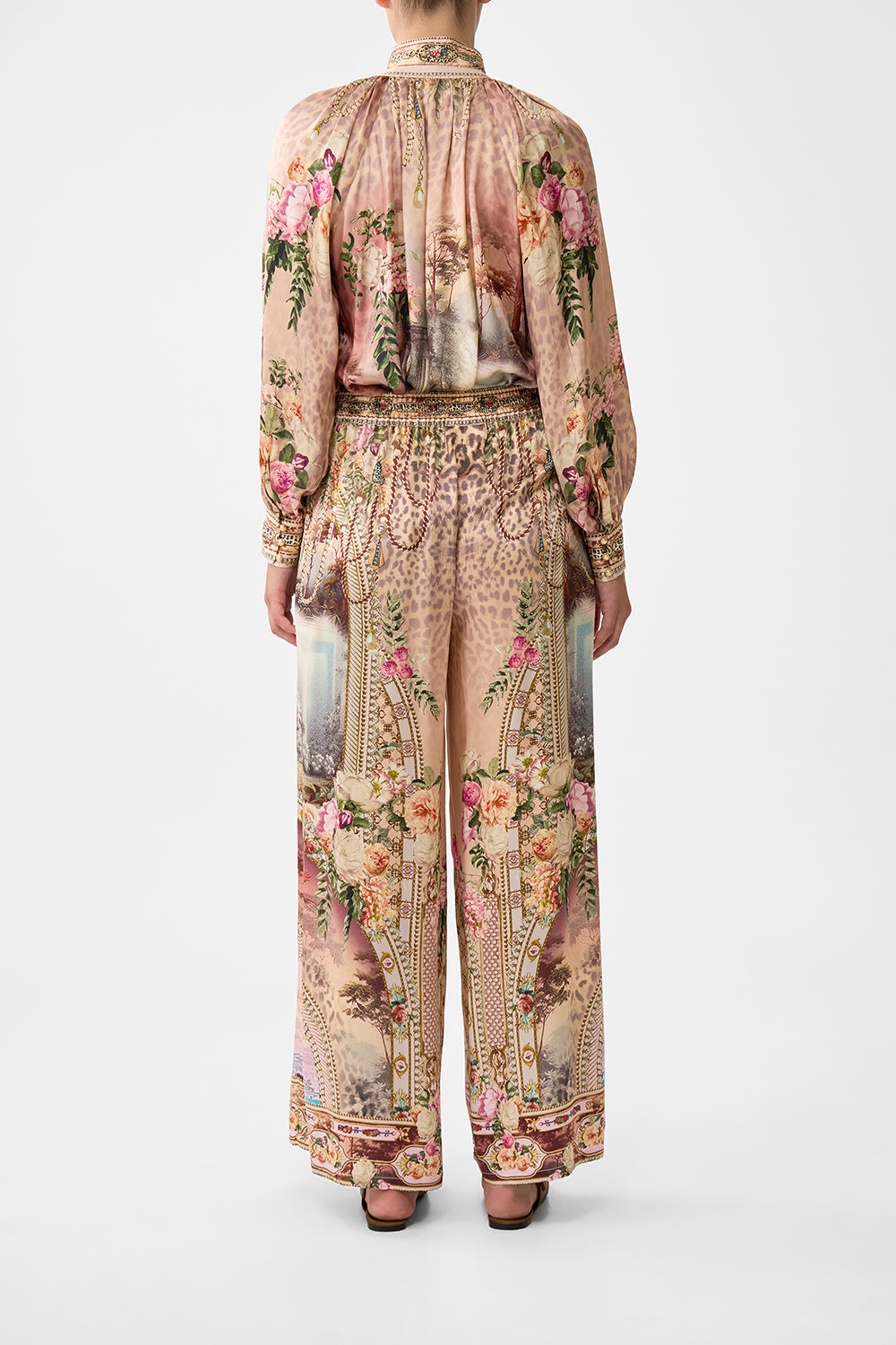 STRAIGHT LEG PANT WATERCOLOUR WONDERLAND