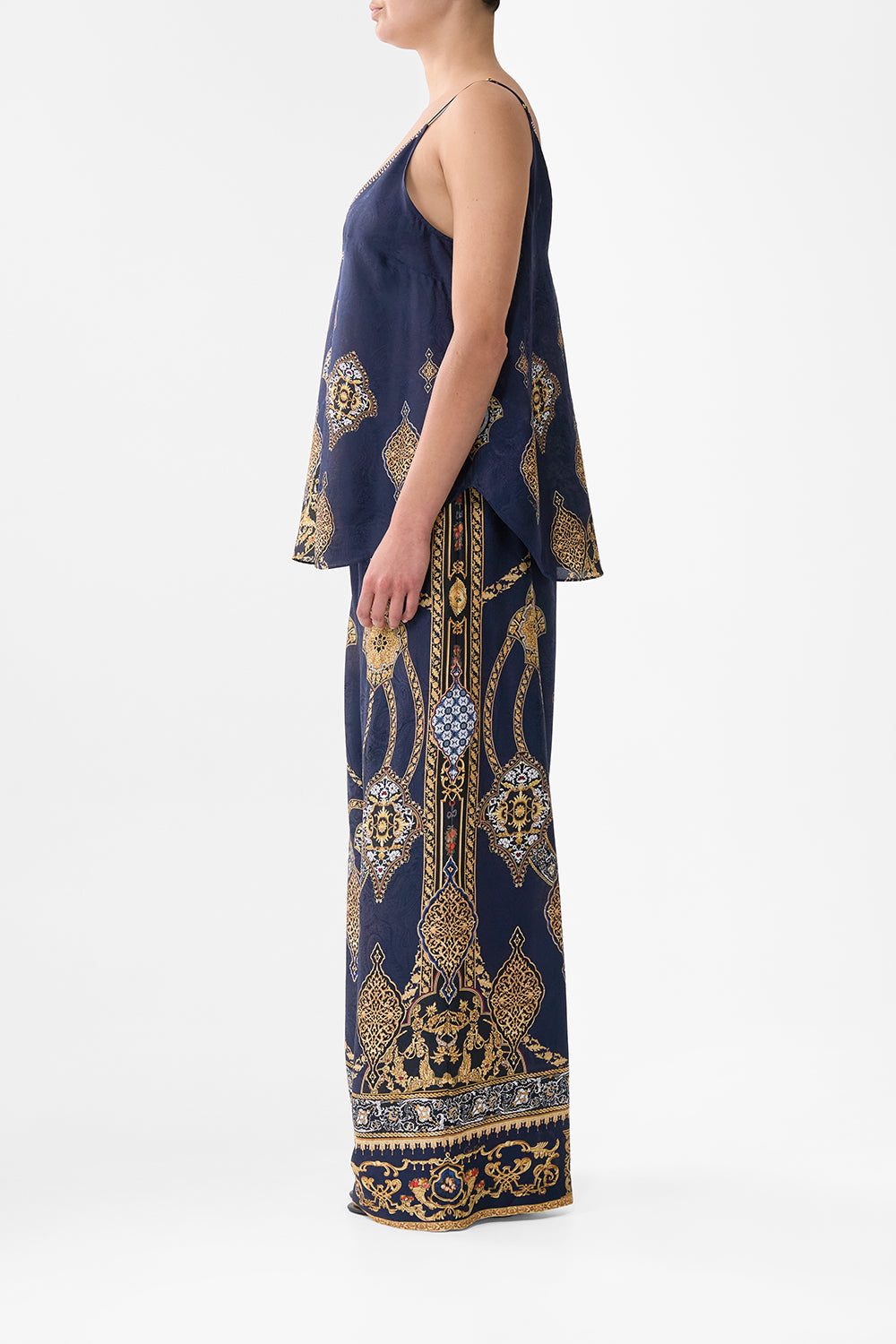 WIDE LEG WAISTED PANT THE IMPERIAL GATE