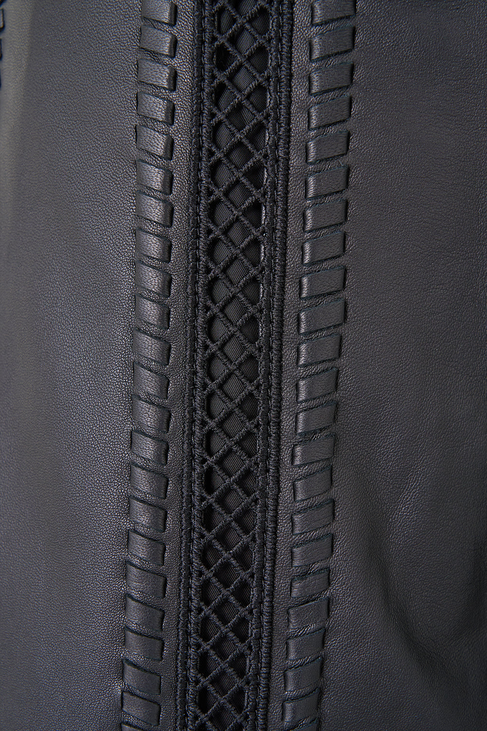 LEATHER WIDE LEG PANT OTTOMAN ELEGANCE