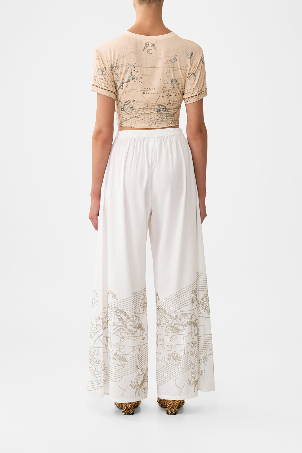 TUCK FRONT PANT HOUSE OF HOROSCOPES