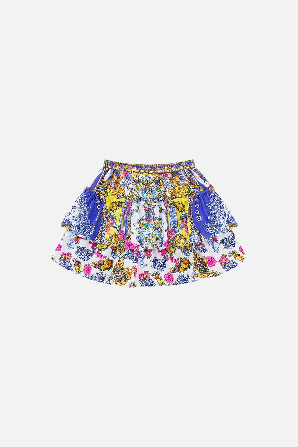 KIDS LAYERED MINI SKIRT WITH GATHERED FRILL ESPAÑA NIRVANA