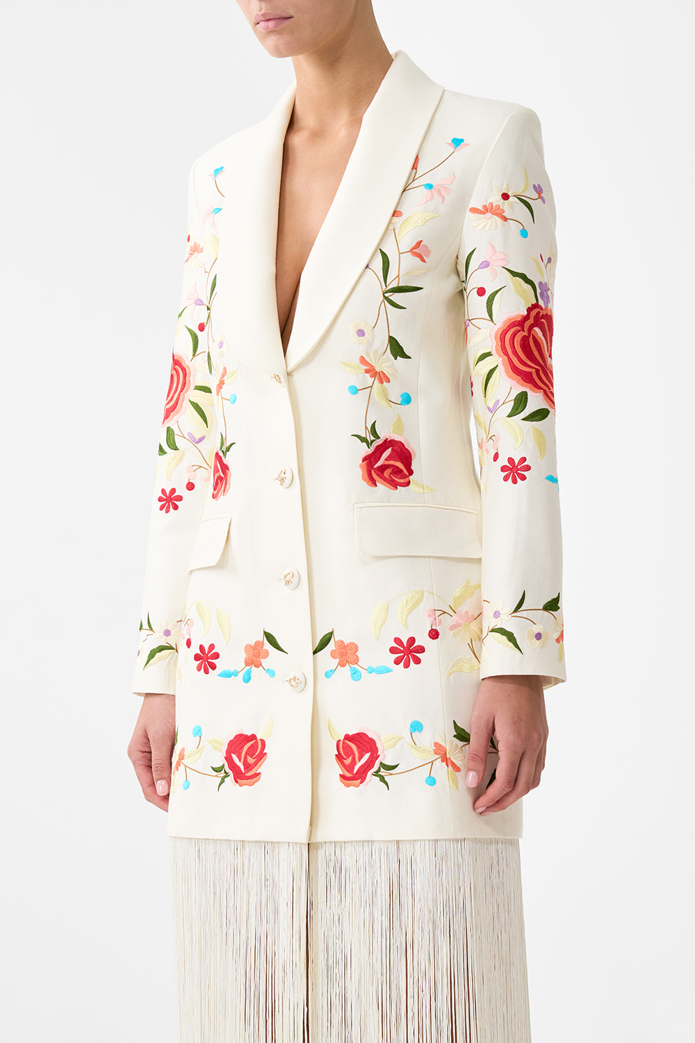 BLAZER WITH FRINGING I LEFT MY HEART IN GRANADA