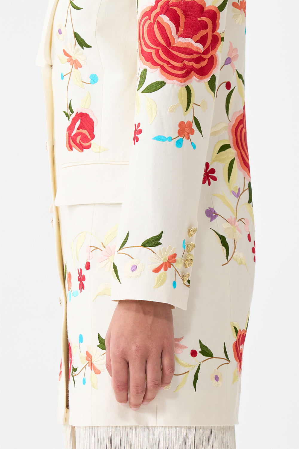 BLAZER WITH FRINGING I LEFT MY HEART IN GRANADA