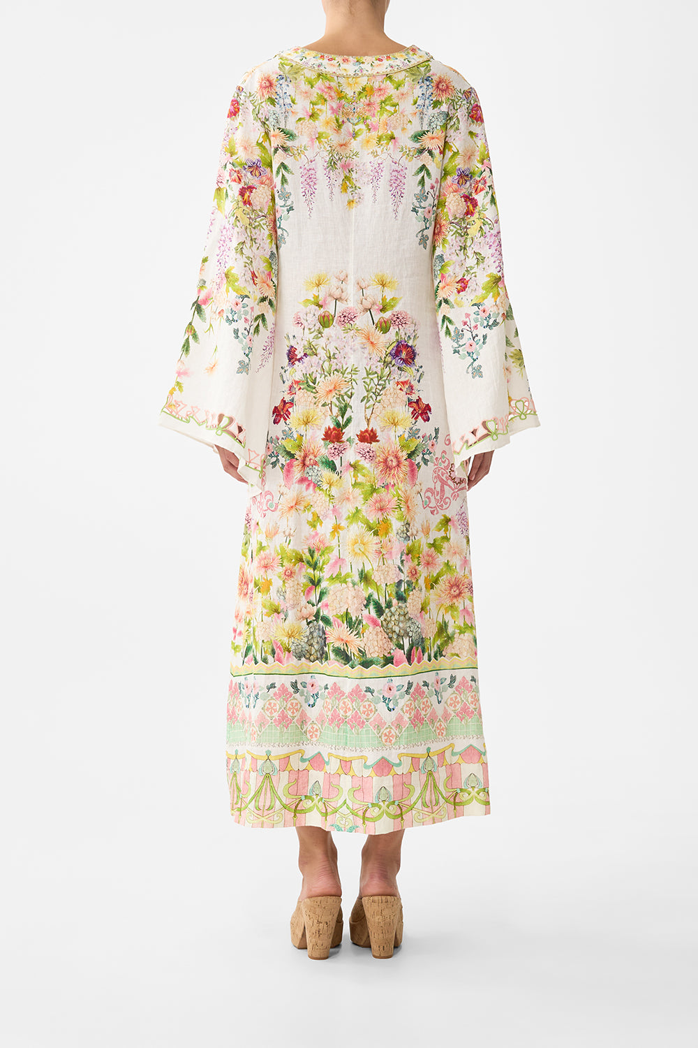 DEEP V NECK HARDWARE KAFTAN THE CALL OF CATALONIA