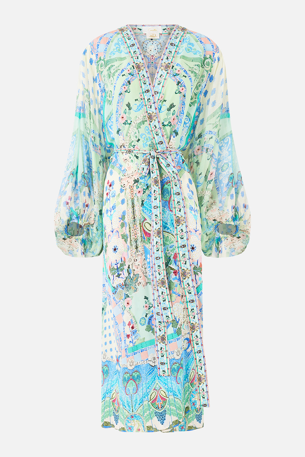 BLOUSON SLEEVE LAYER MIDSUMMER MOSAICS