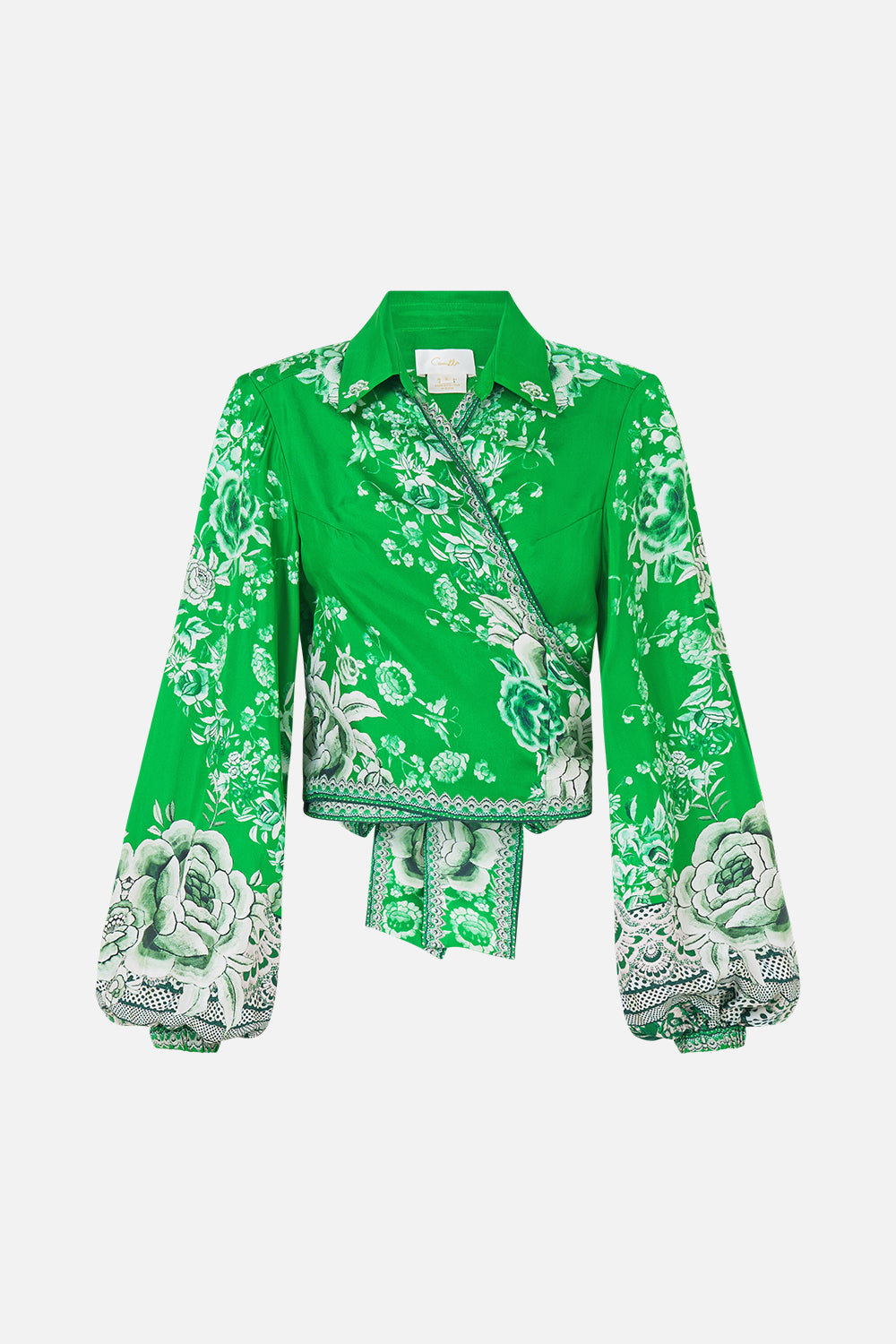 CROPPED WRAP SHIRT SACROMONTE SEÑORITA