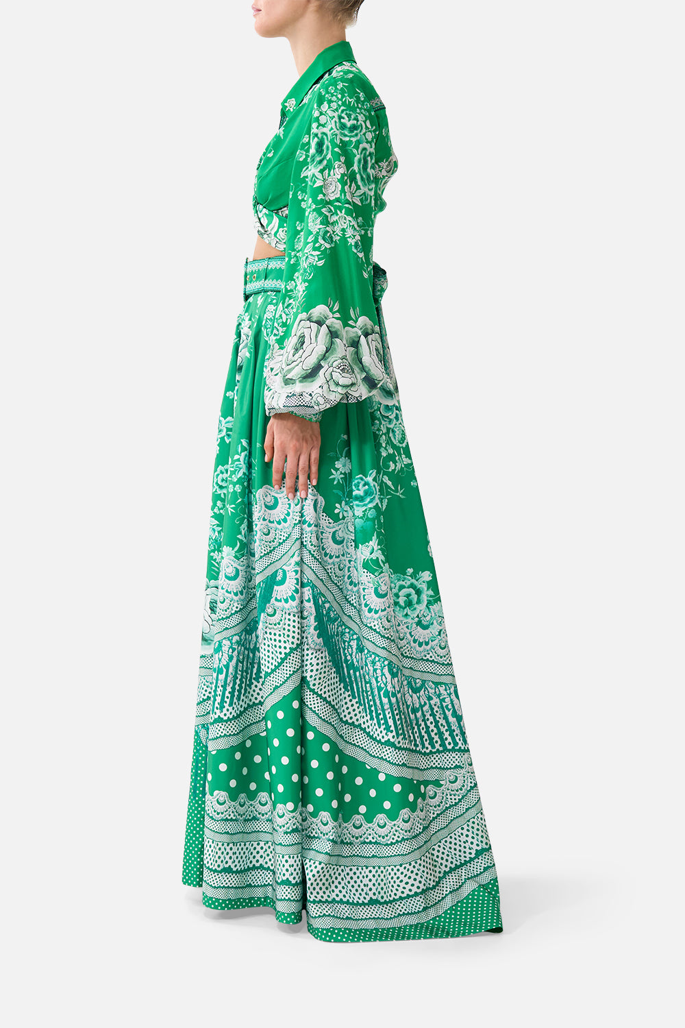 CROPPED WRAP SHIRT SACROMONTE SEÑORITA