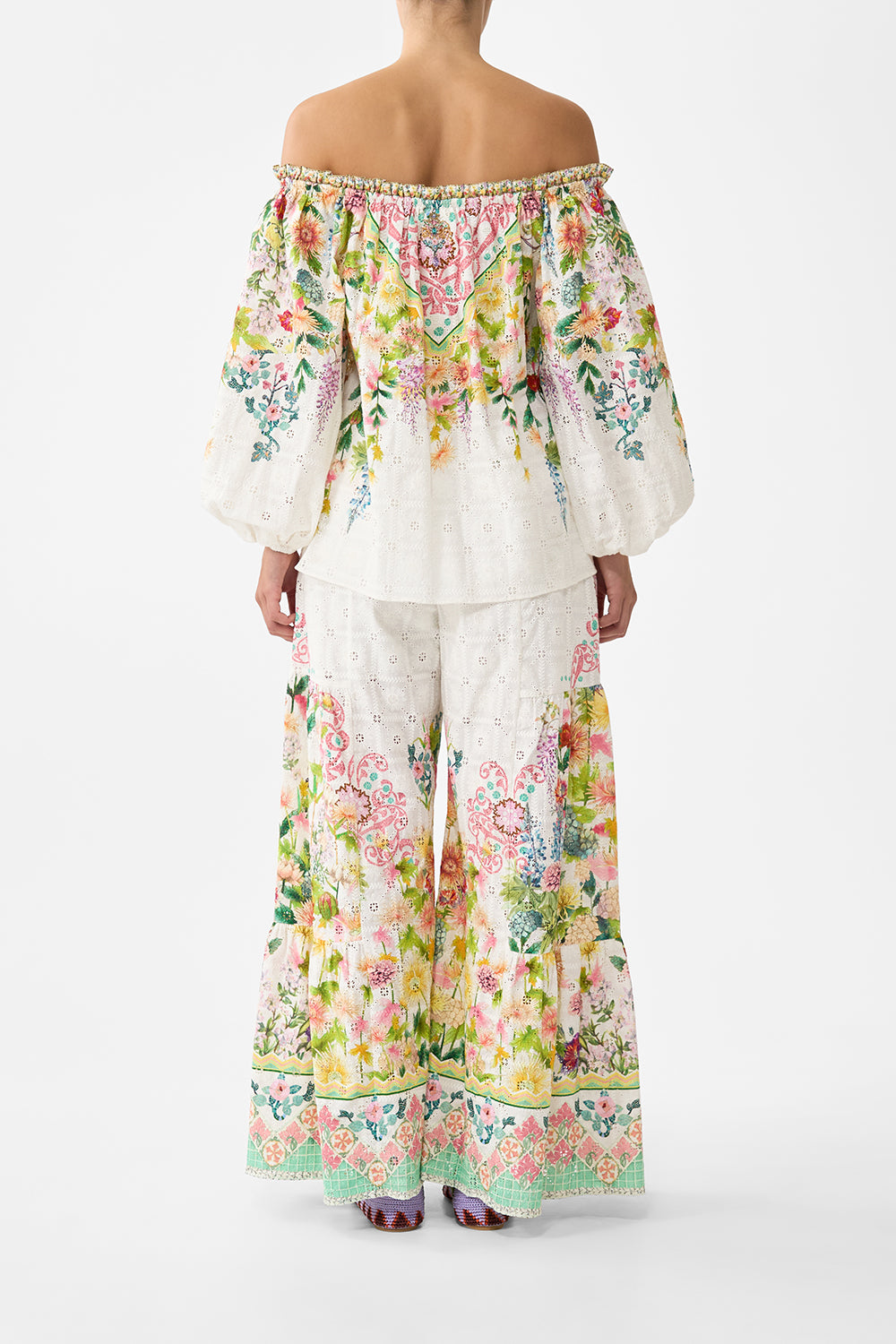 FRILL OFF SHOULDER TOP THE CALL OF CATALONIA