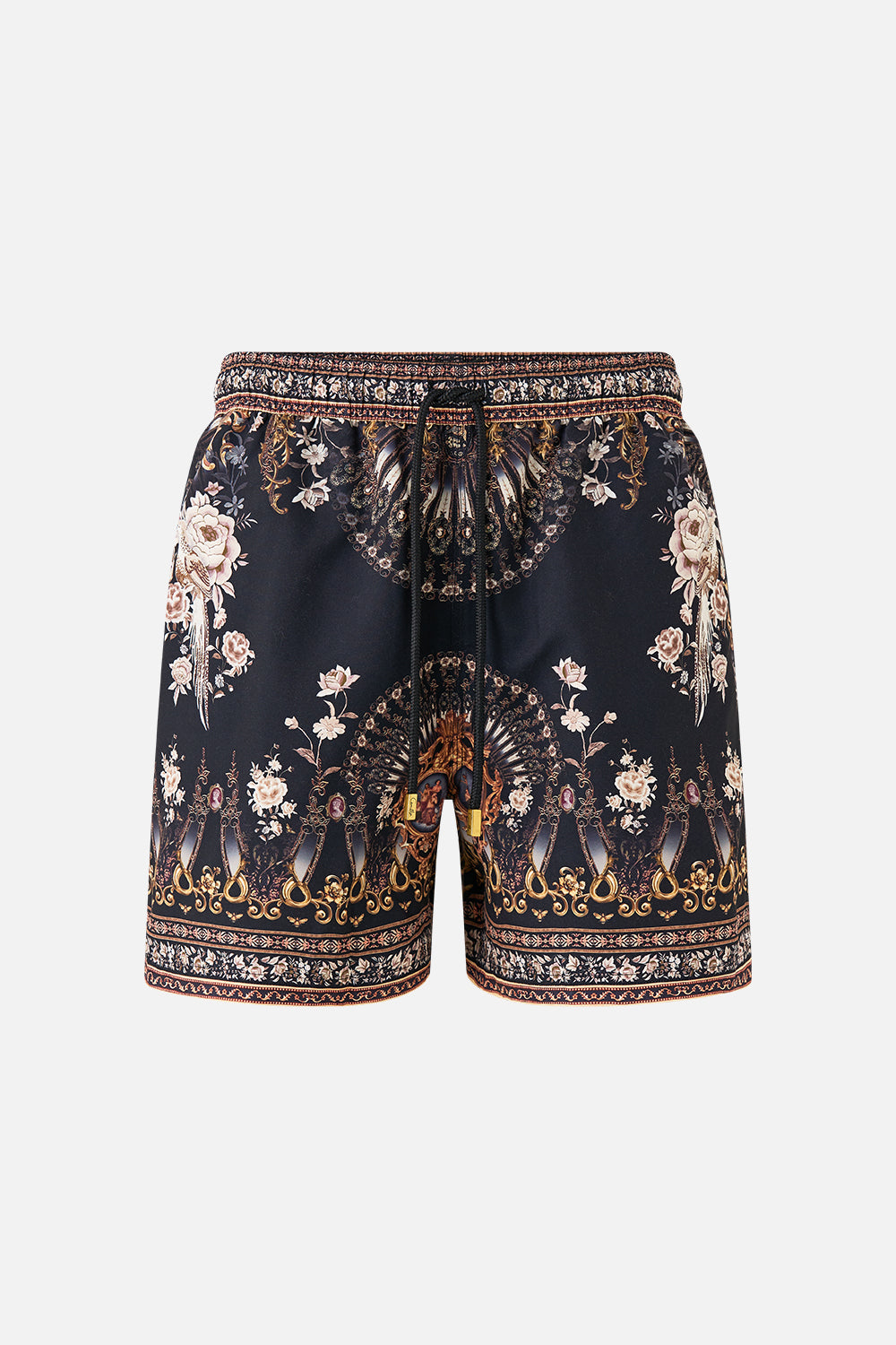 MID LENGTH BOARDSHORT WITH ELASTIC WAIST FLAMENCO FOLKLORE