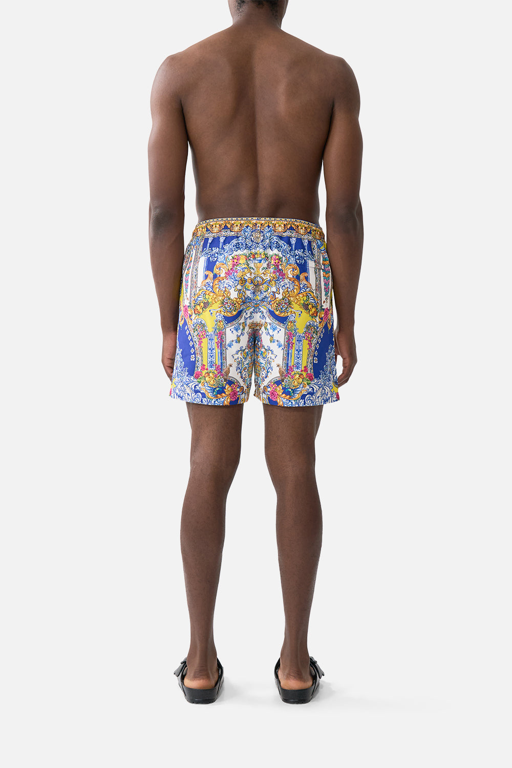 MID LENGTH BOARDSHORT WITH ELASTIC WAIST ESPAÑA NIRVANA
