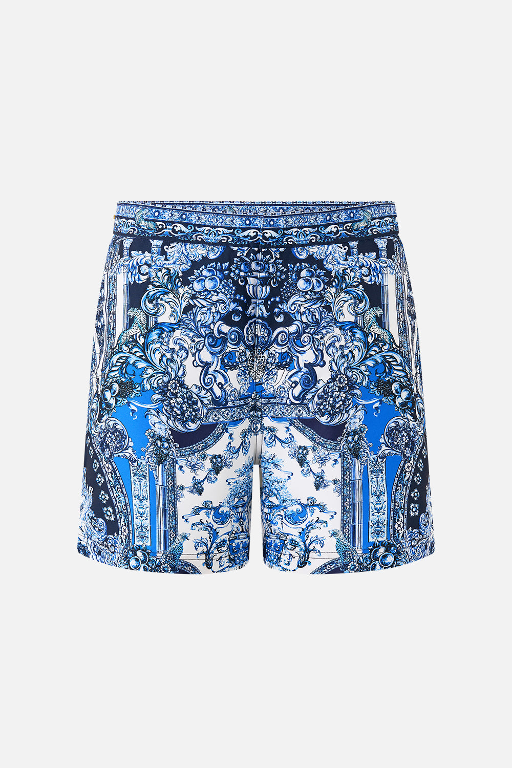 MID LENGTH BOARDSHORT WITH FIXED WAIST A TILED WONDERLAND