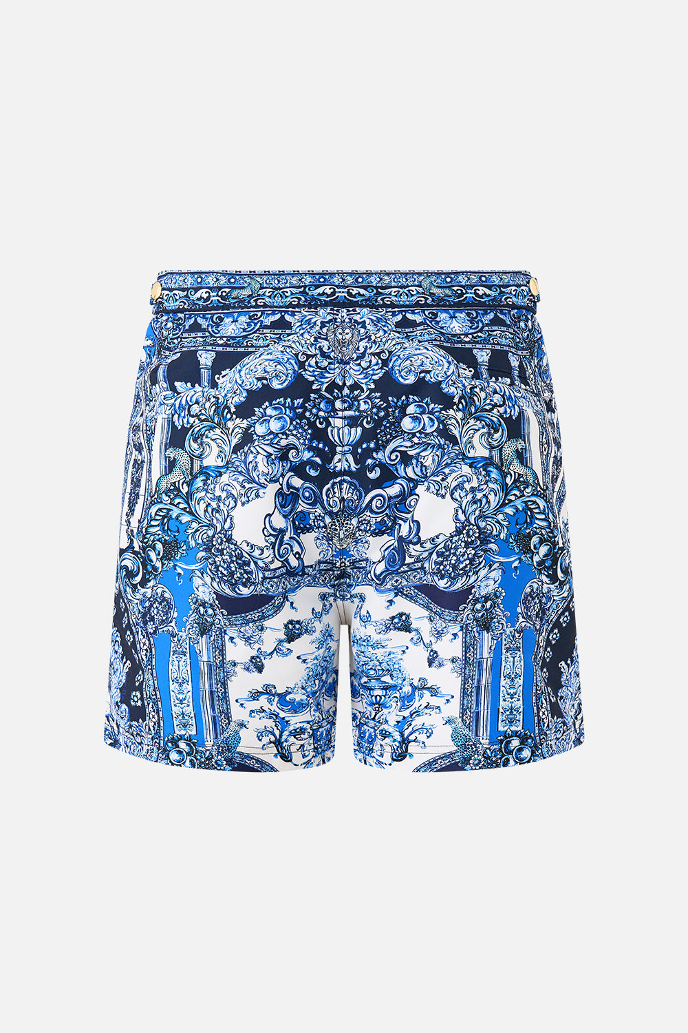 MID LENGTH BOARDSHORT WITH FIXED WAIST A TILED WONDERLAND