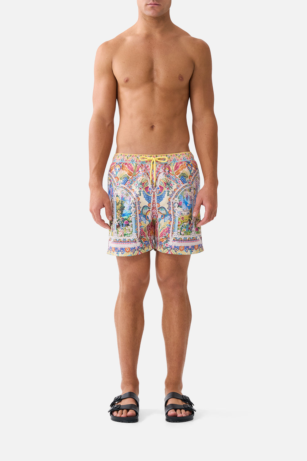 MID LENGTH BOARDSHORT WITH ELASTIC WAIST NAVÀS NOUVEAU