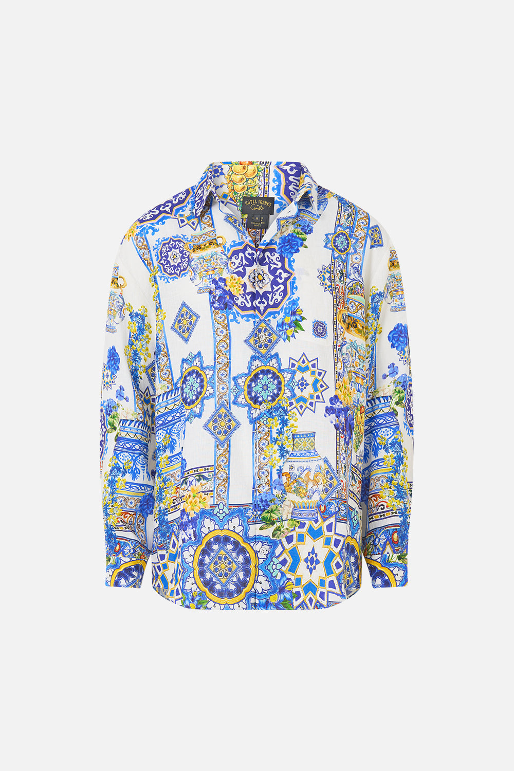 LONG SLEEVE OVERSIZED SHIRT ESPAÑA NIRVANA