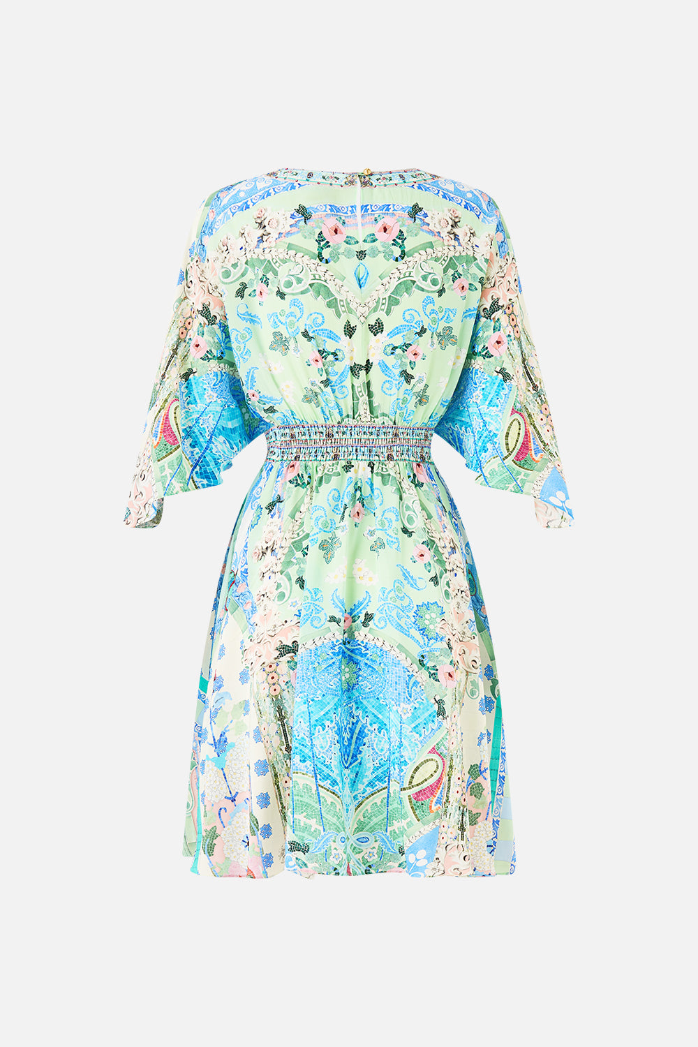 SHORT WAISTED DRESS MIDSUMMER MOSAICS