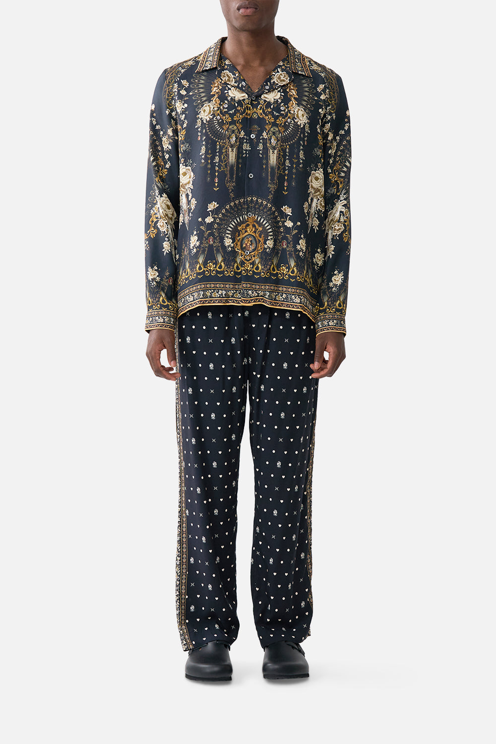 LOUNGE PANT WITH ELASTIC WAIST FLAMENCO FOLKLORE