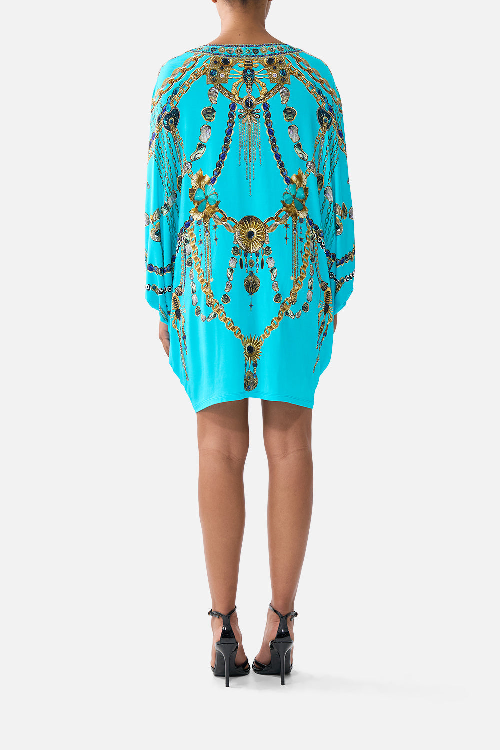 BAT SLEEVE DRESS TOTEMS AND TREASURES