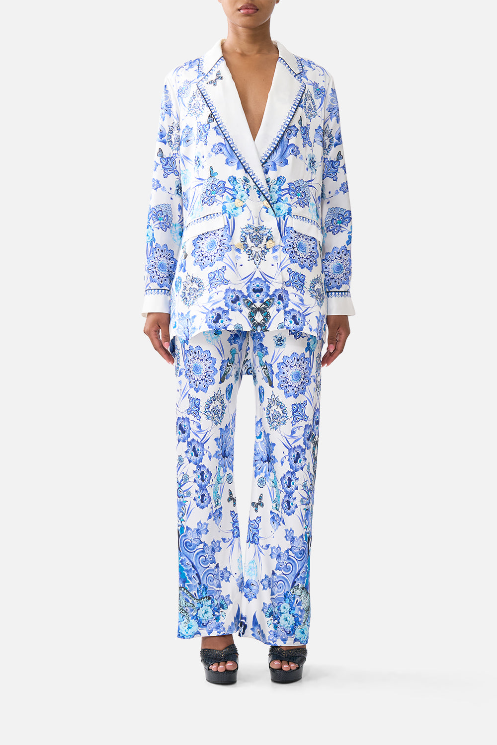 BIAS CUT DRAWSTRING PANT ALL ABOUT THAT LACE