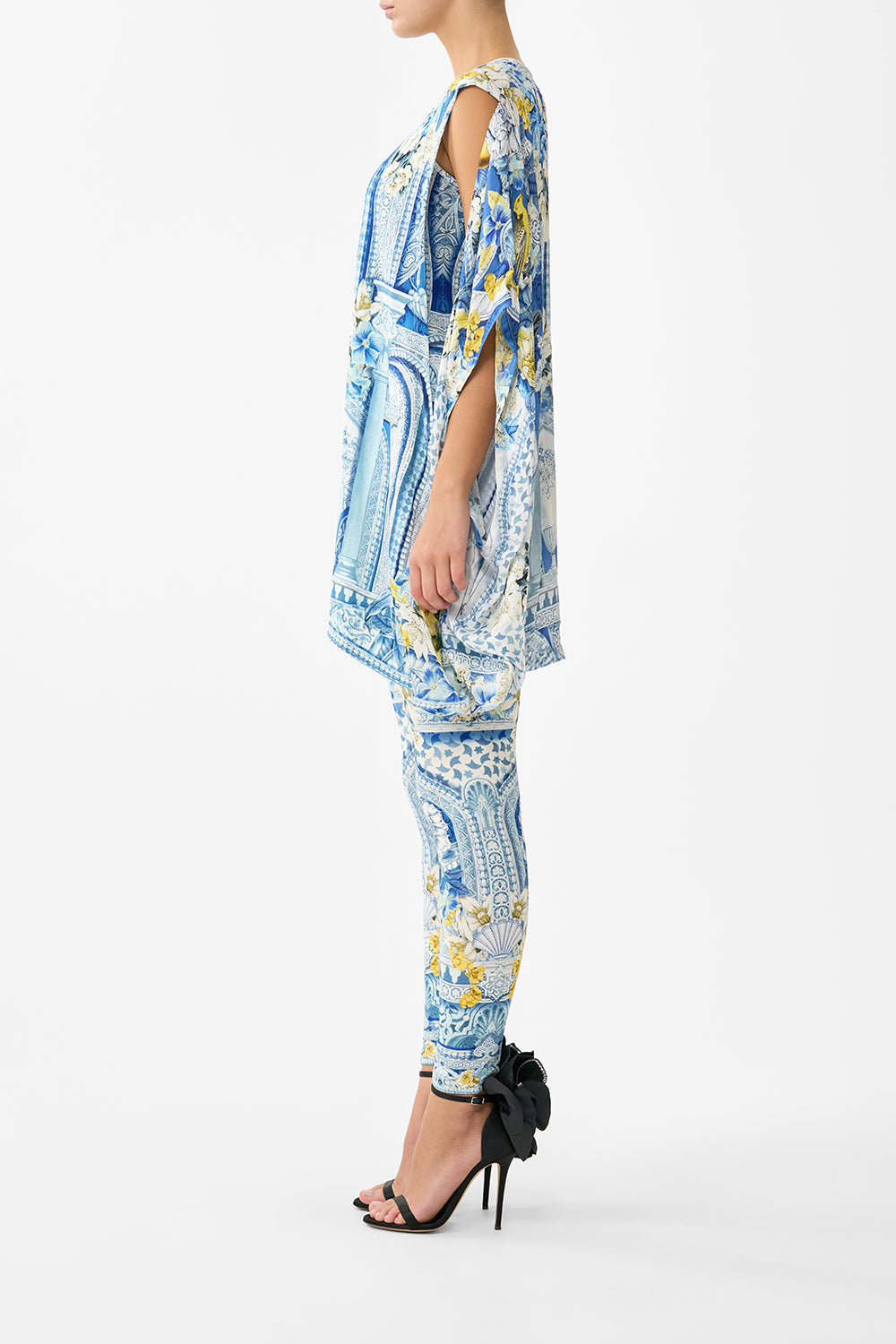 DRAPED SPLIT SLEEVE TOP DE NADA GRANADA