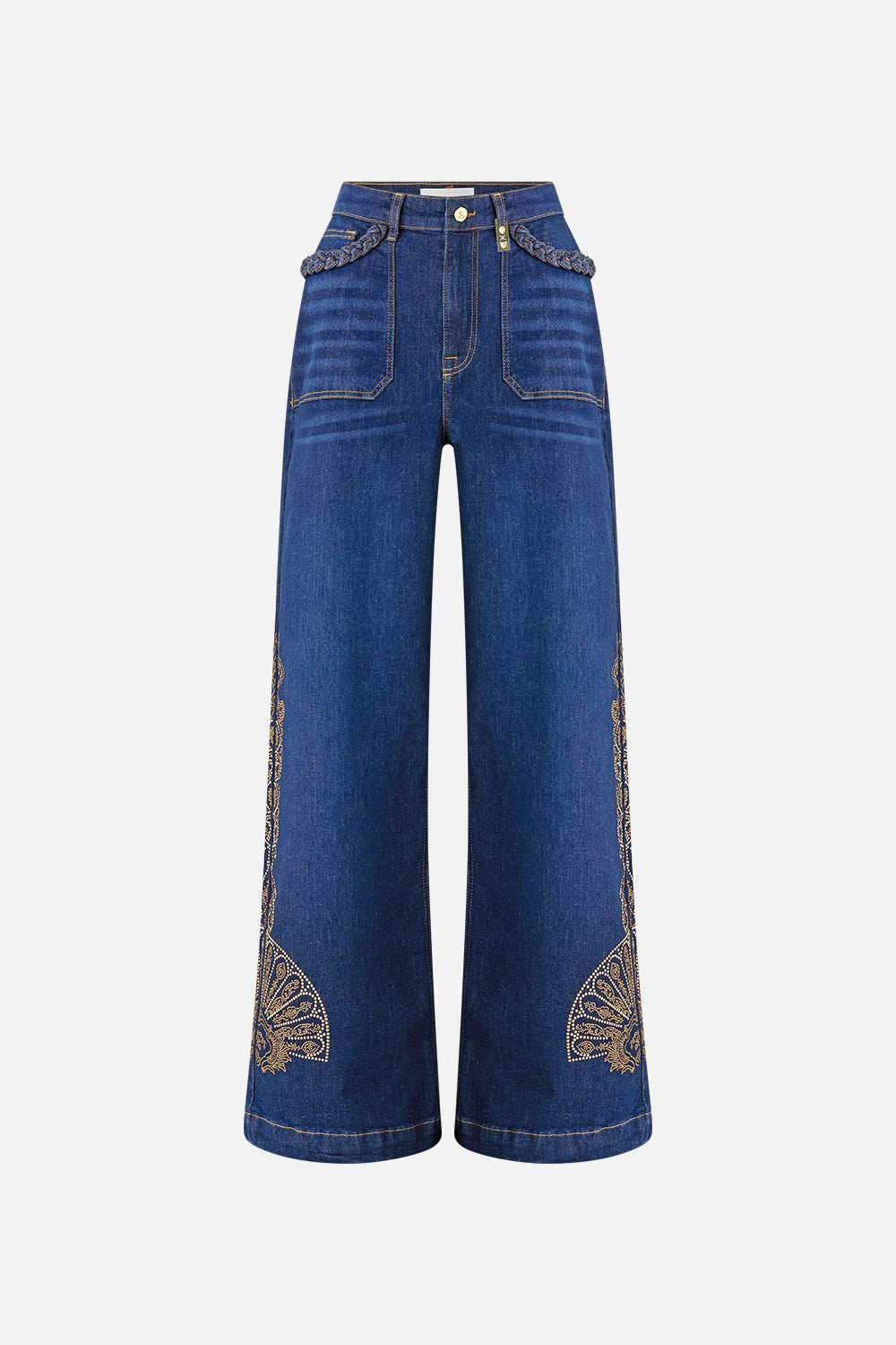 JENNA ISTANBUL ALCHEMY HIGH WAISTED FLARE DENIM