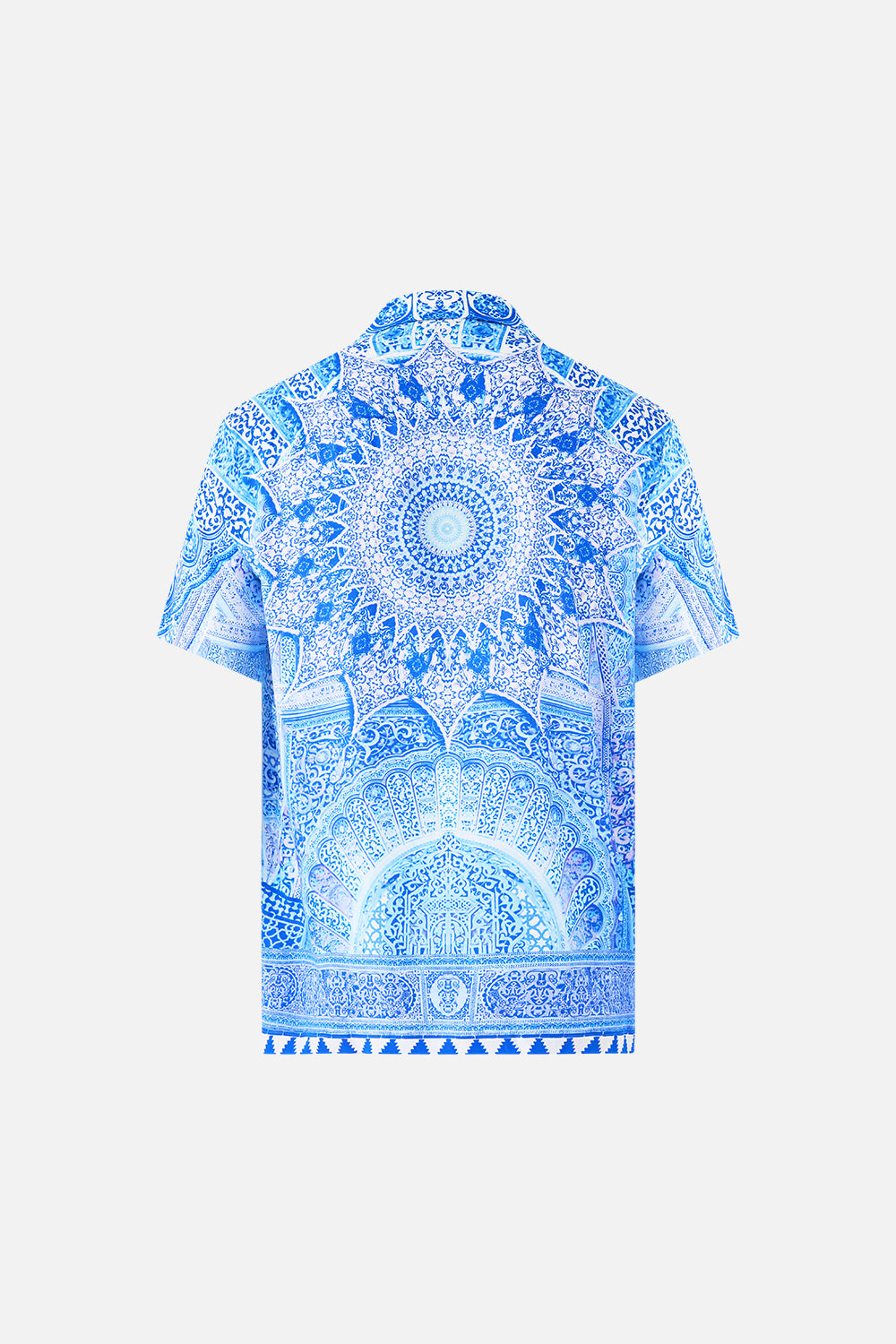 SHORT SLEEVE CAMP COLLARED SHIRT THE BOSPHOROUS