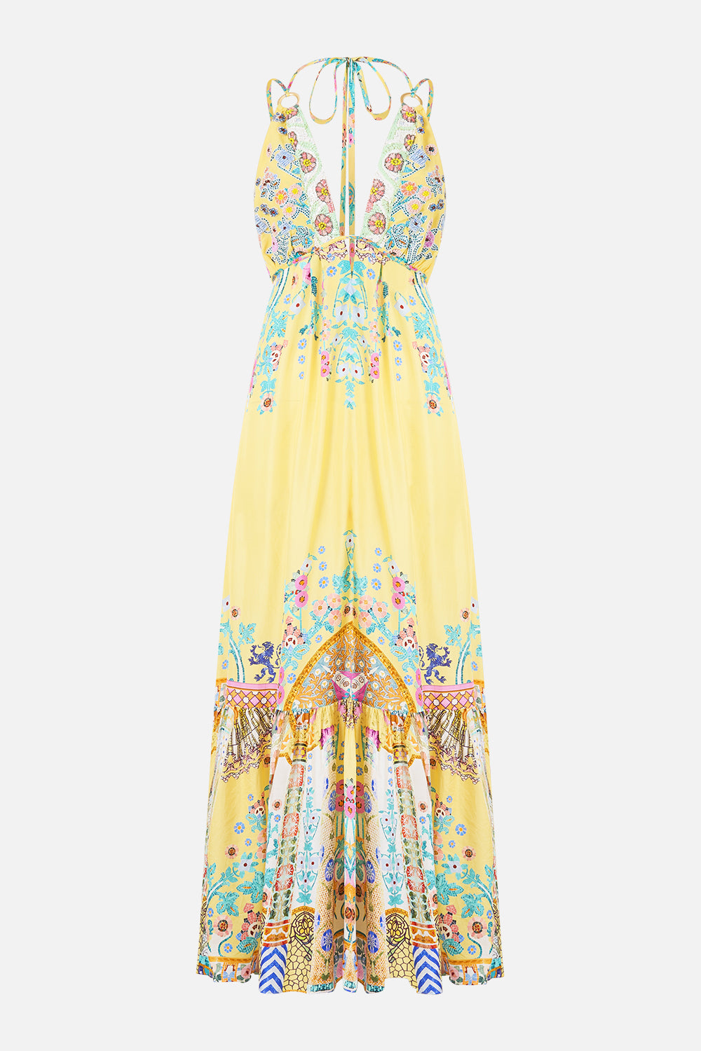 TIERED DRESS WITH HARDWARE BARCELONA BEBE