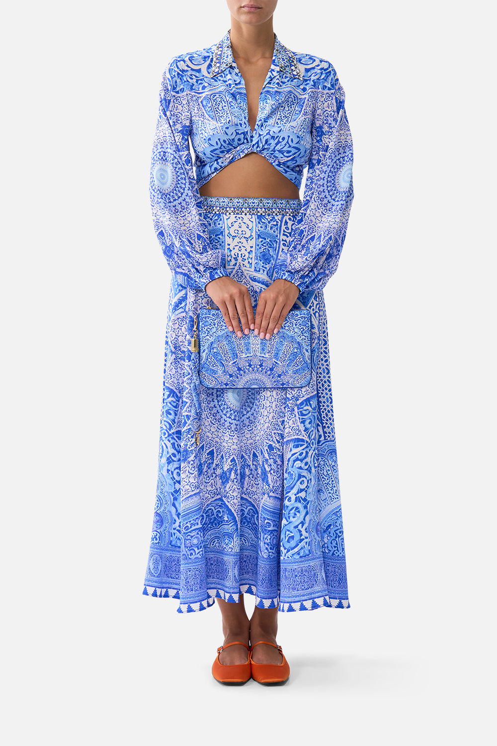 SCARF CLUTCH THE BOSPHOROUS