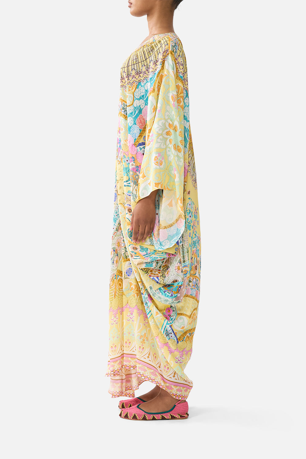 T SHAPE LONG KAFTAN BARCELONA BEBE
