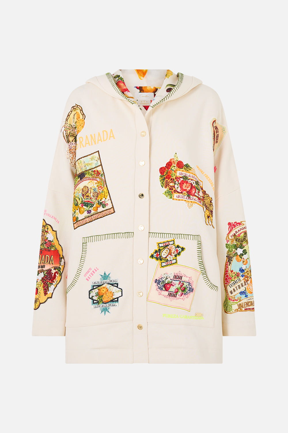 HOODIE JACKET WITH POCKETS MAGIC OF THE MERCADO