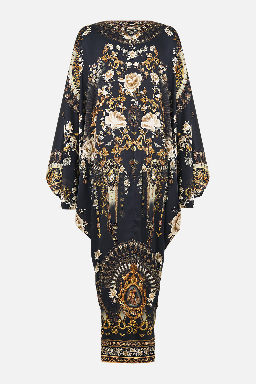 T SHAPE LONG KAFTAN FLAMENCO FOLKLORE