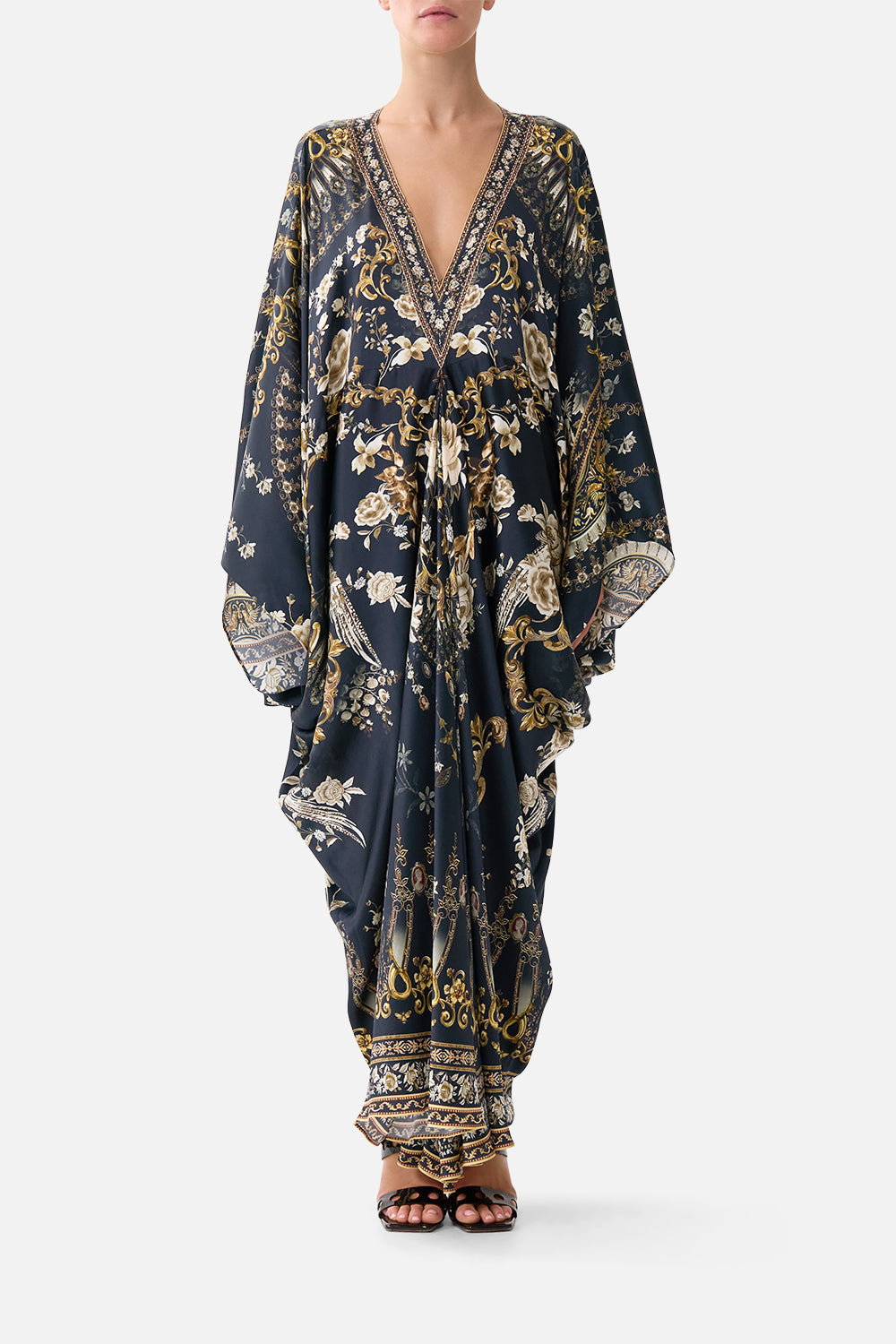 T SHAPE LONG KAFTAN FLAMENCO FOLKLORE
