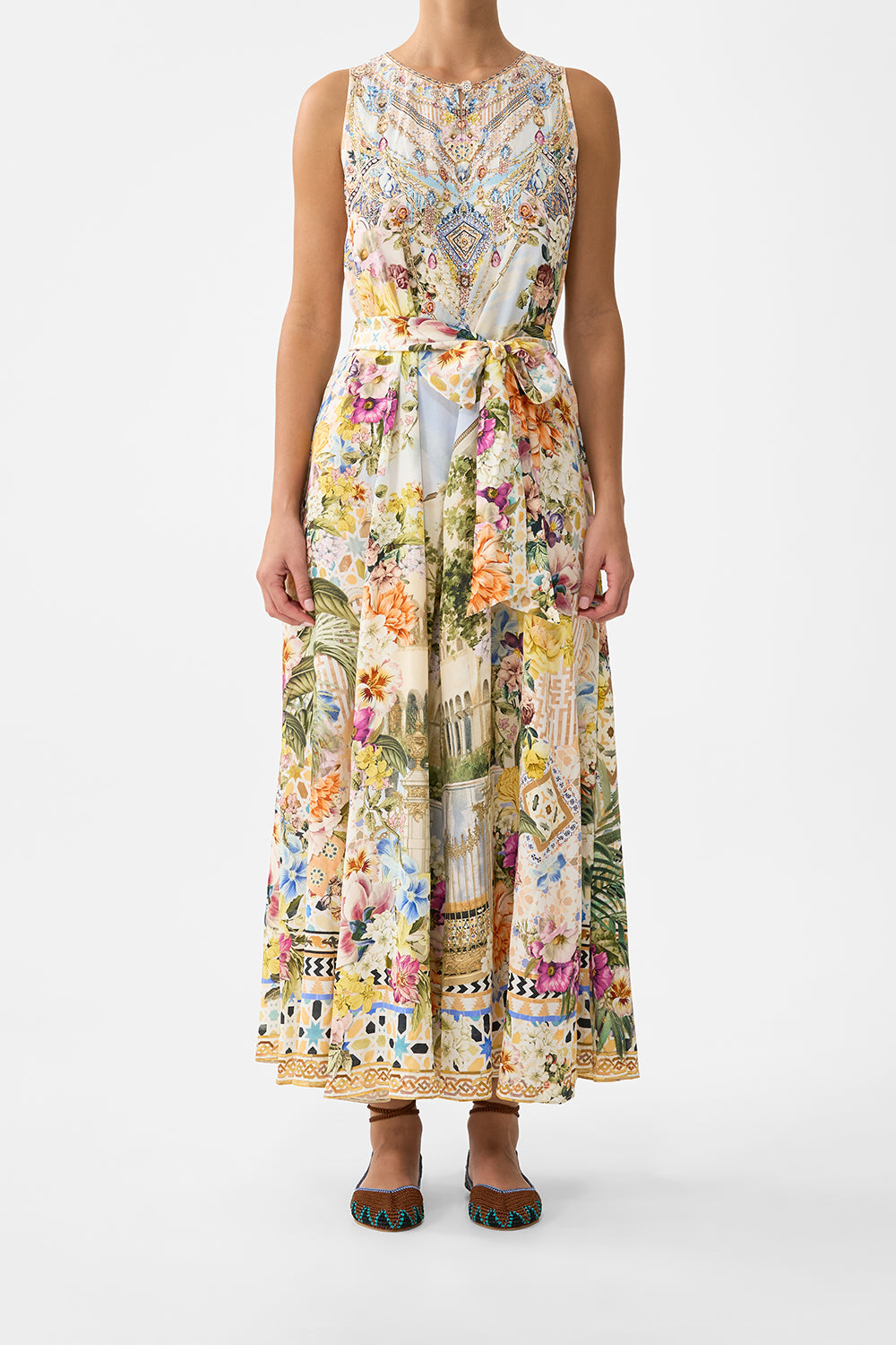 FLARED JUMPSUIT THE ARCHITECTS OF ALCÁZAR