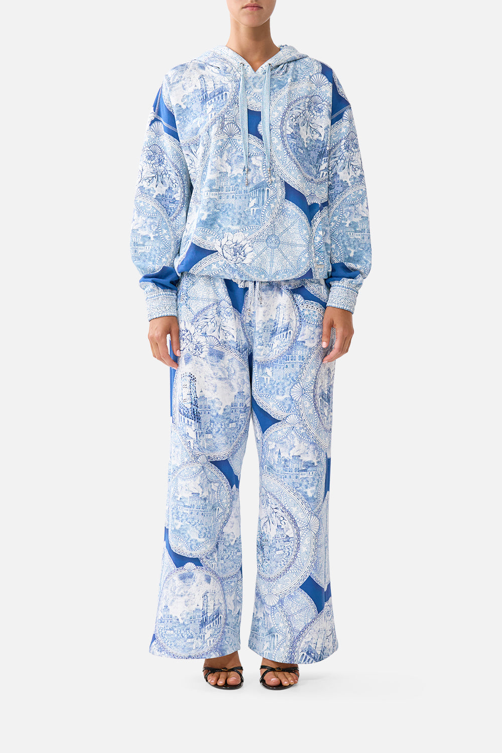 STRAIGHT LEG TRACK PANT DE NADA GRANADA