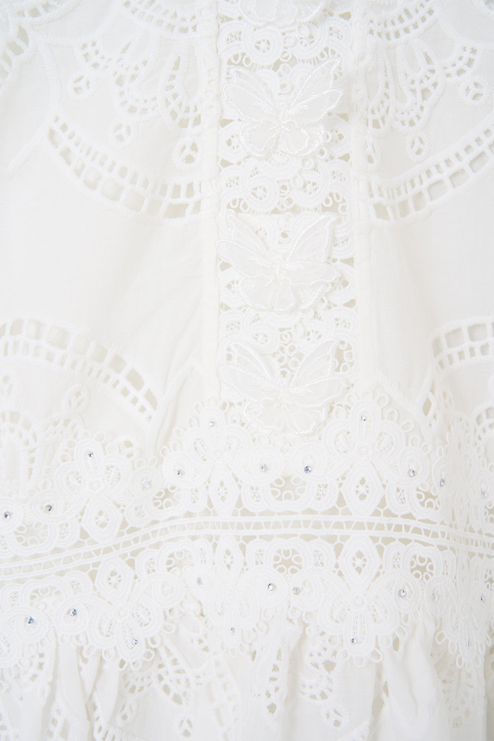 V NECK RELAXED SHORT DRESS WITH DROPPED WAIST A TILED WONDERLAND