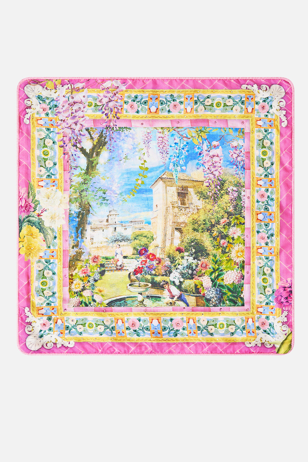 SMALL SQUARE CUSHION NAVÀS NOUVEAU