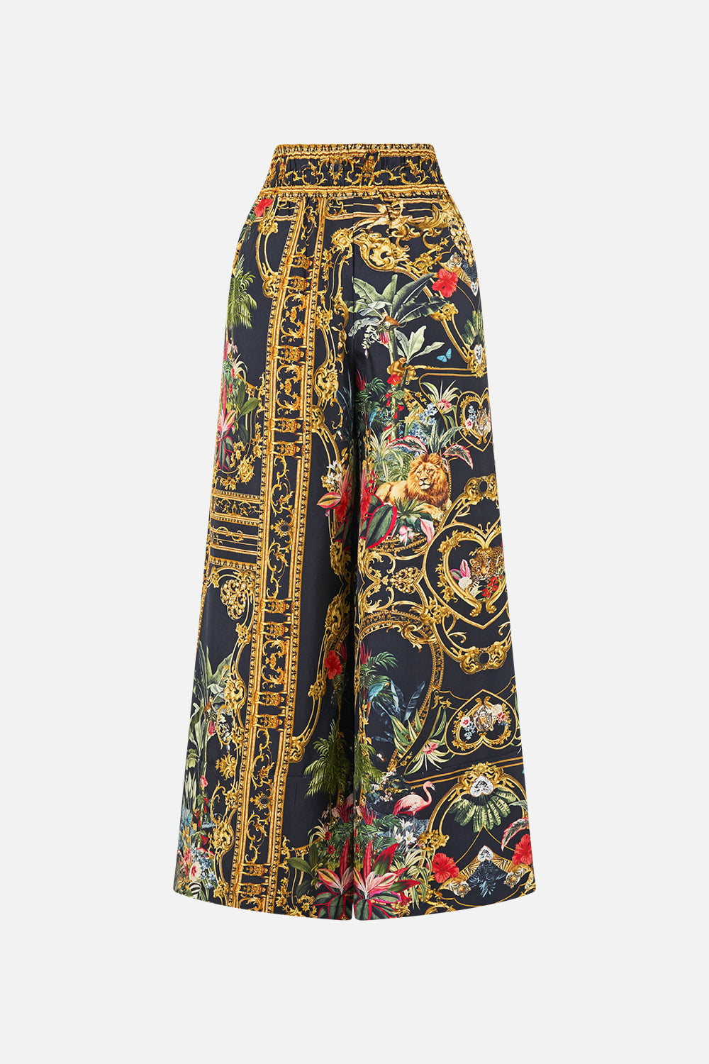 CROPPED WIDE LEG PANEL PANT PALACE ZOOLOGY