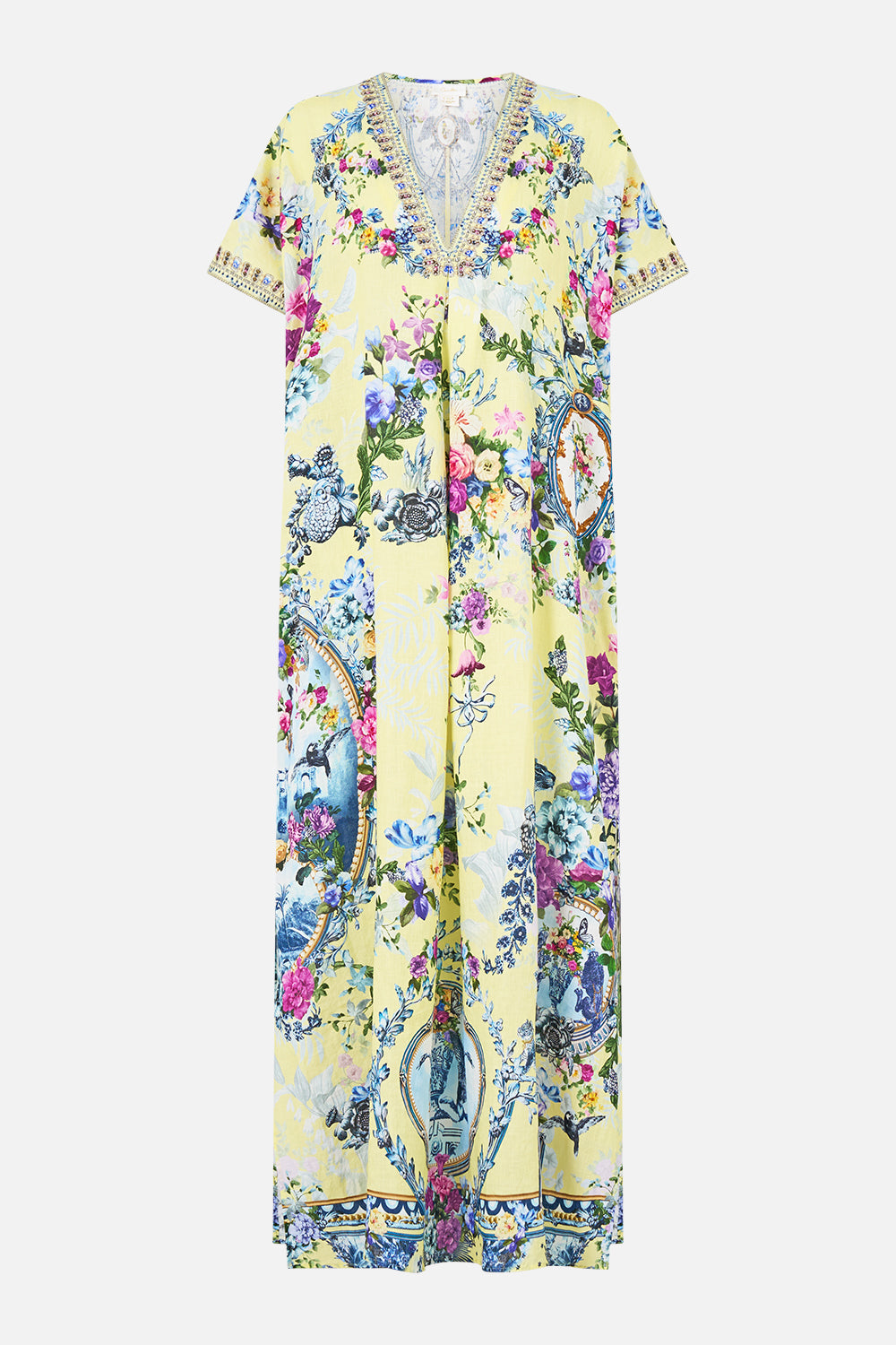 FRONT PLEAT KAFTAN CHINOISERIE CHILD