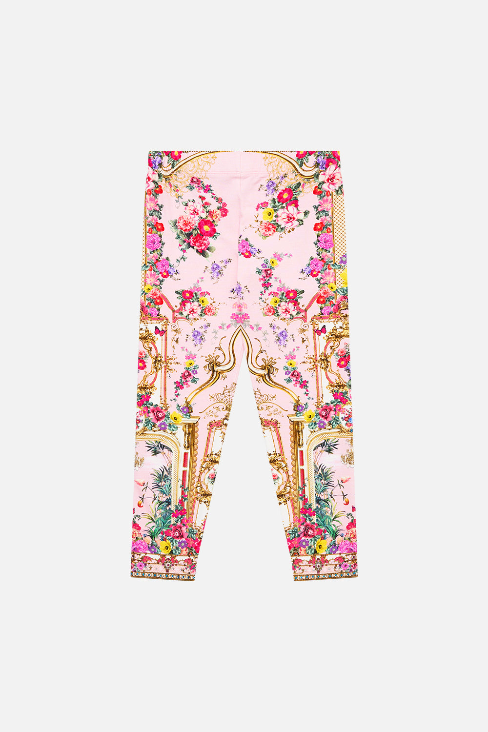 KIDS LEGGINGS W ELASTIC WAIST SHE’S NO WALLFLOWER