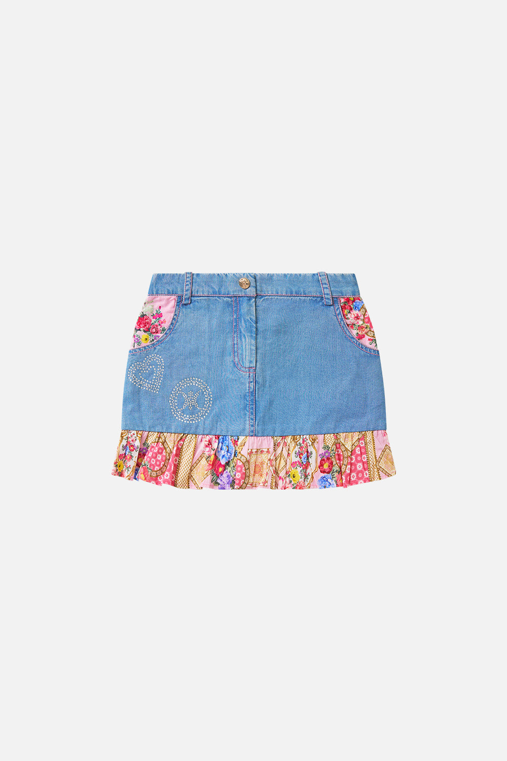 KIDS LUNA MINI FRILL SKIRT SHE’S NO WALLFLOWER