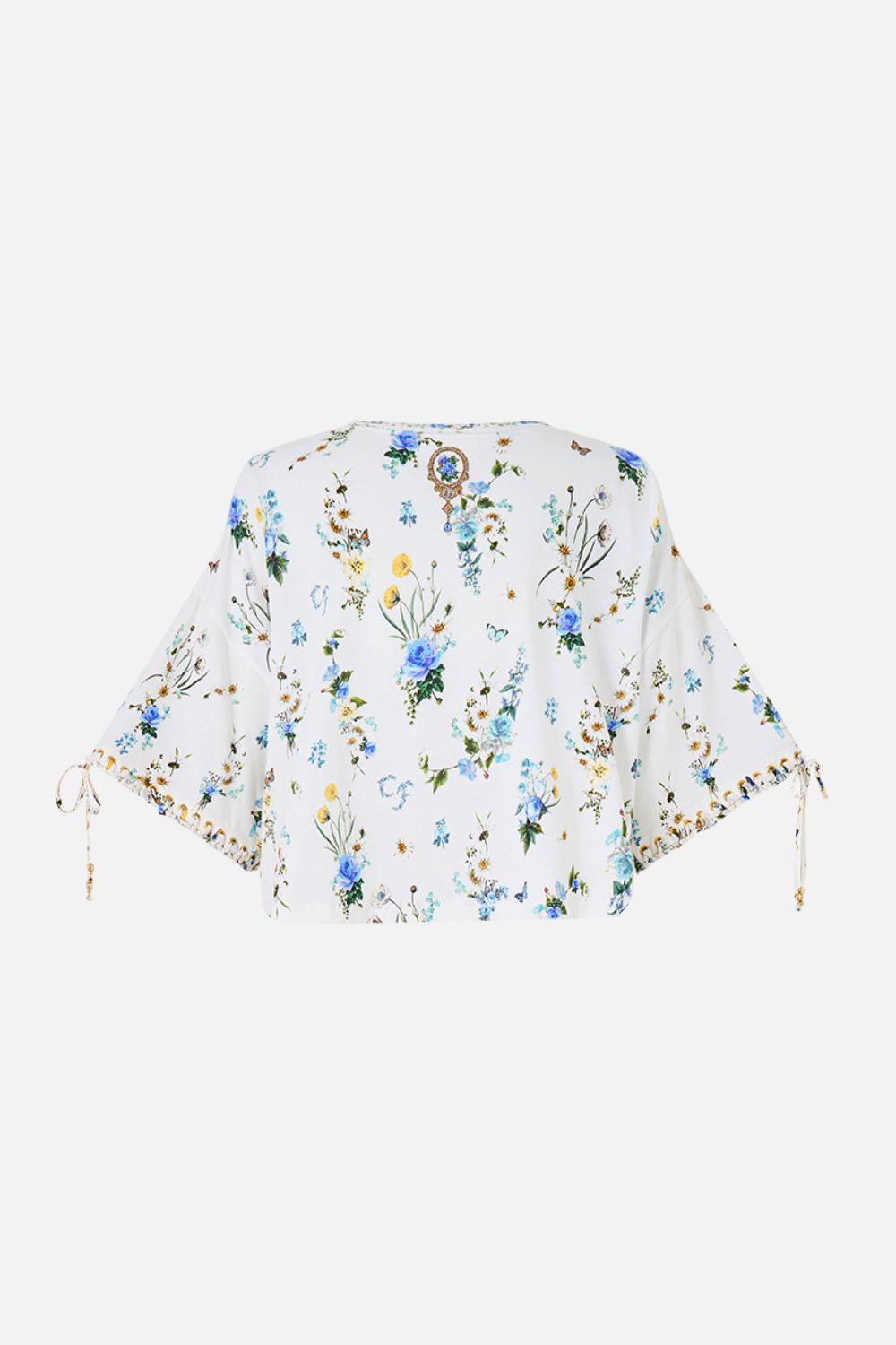 BOXY CROP TEE DANDELION SKIES