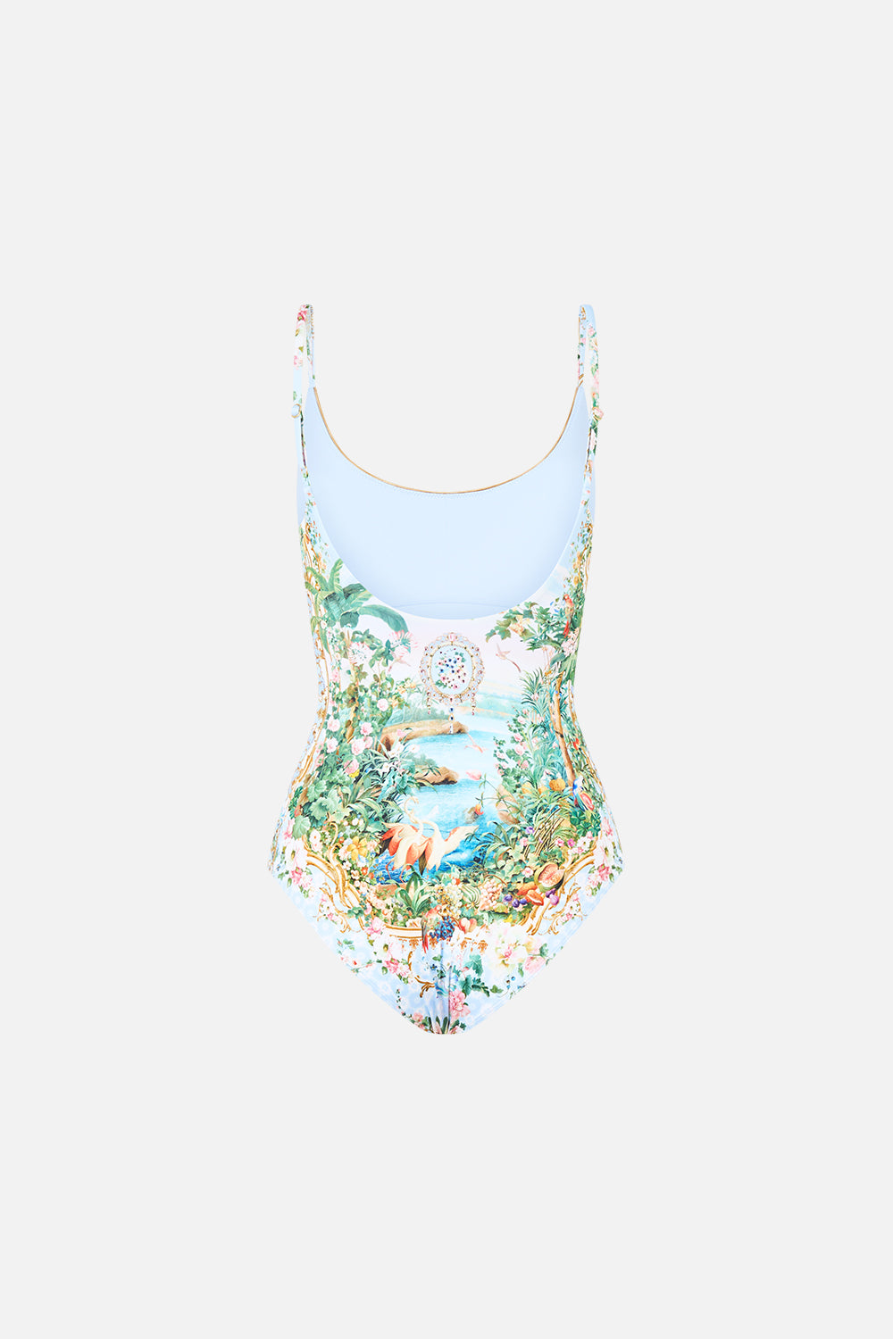 SCOOP NECK ONE PIECE WITH SCOOP BACK SISI SOCIETY