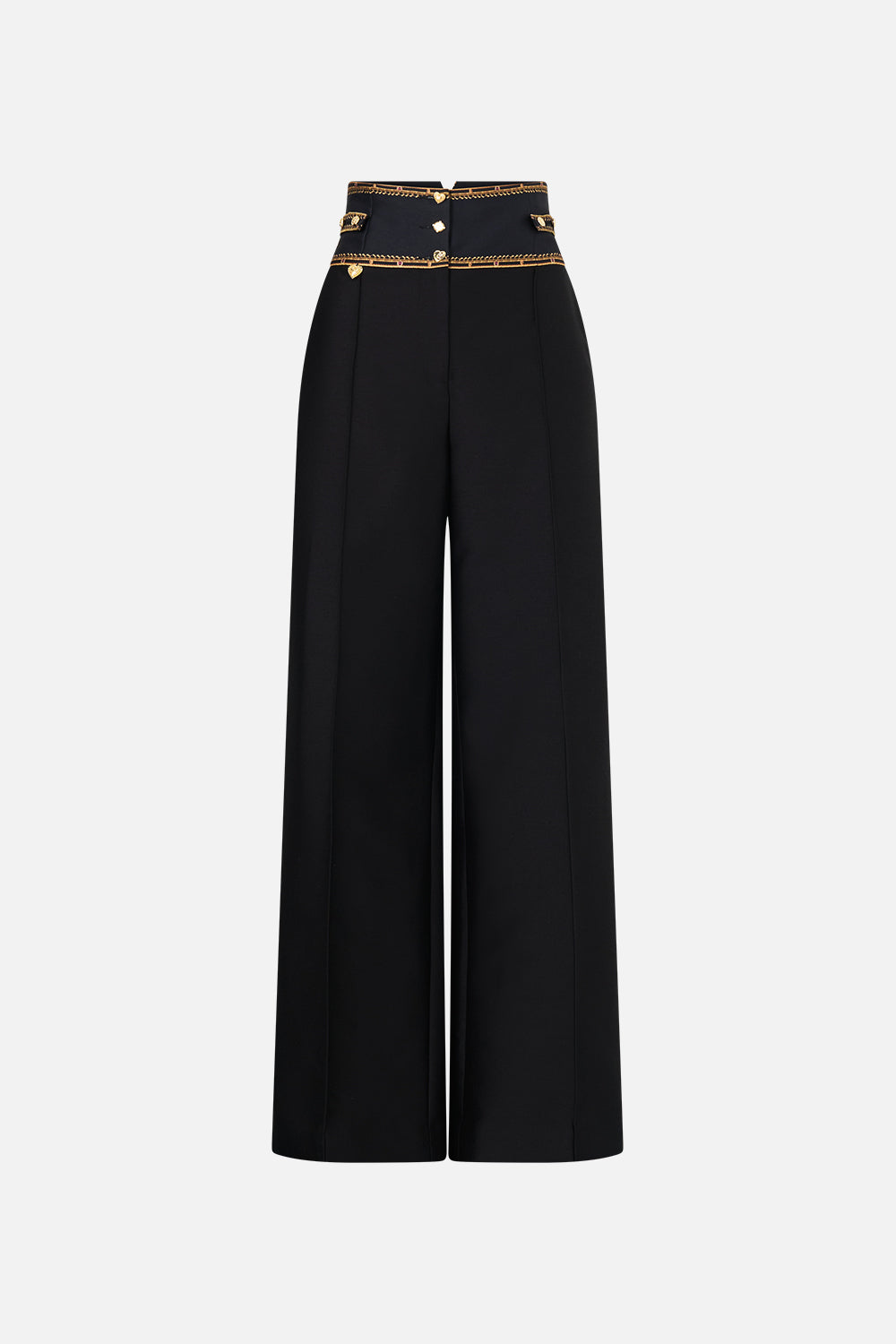 TAILORED PANT WITH WAIST BUTTON DETAIL TAURUS RISING