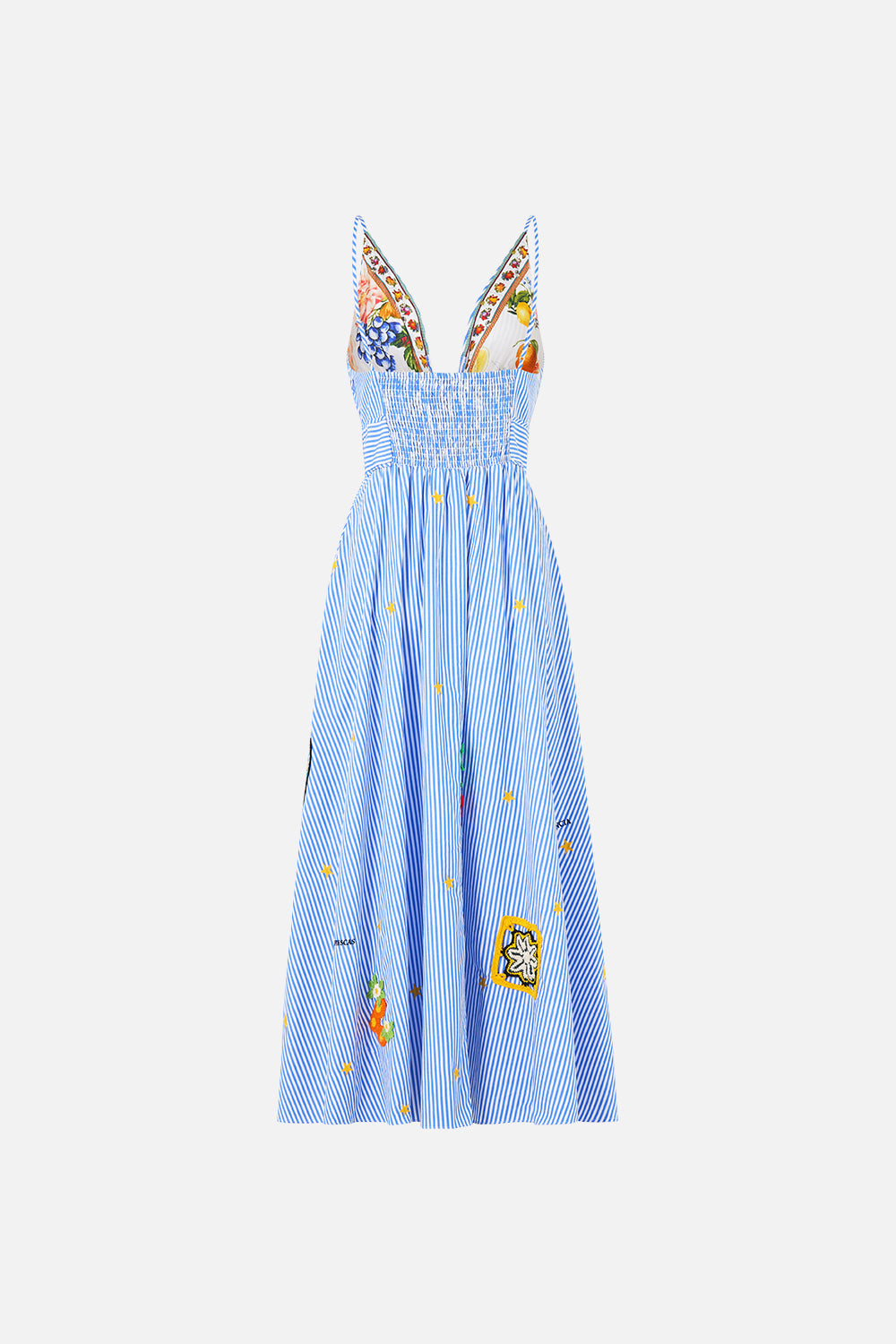 WAISTBAND DRESS WITH TIE DETAIL MAGIC OF THE MERCADO