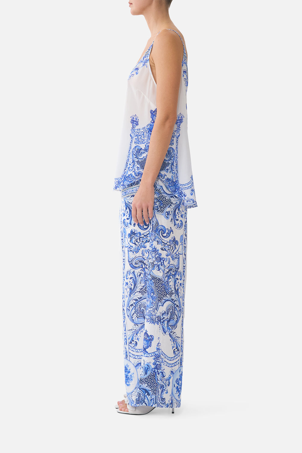 V NECK CAMI CERAMIC PANORAMIC