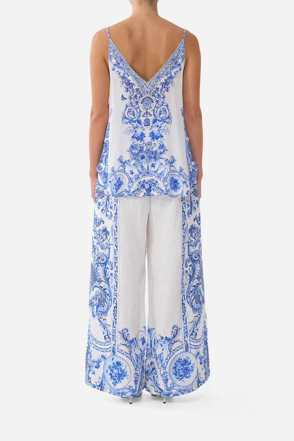 V NECK CAMI CERAMIC PANORAMIC