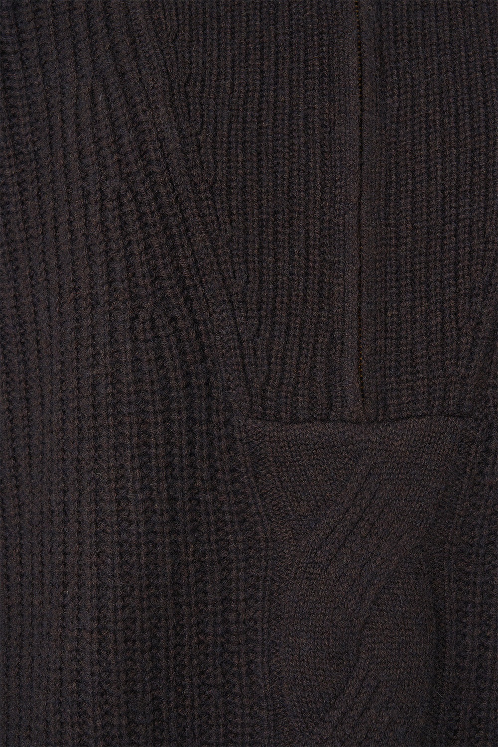 HALF ZIP KNIT SWEATER NIGHT GARDEN